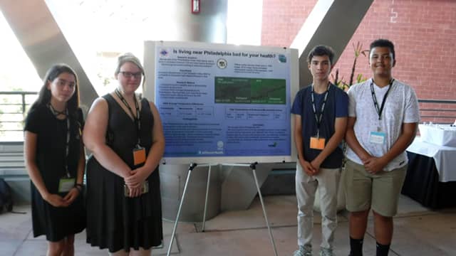 Research Poster, Merchantville Elementary School, Merchantville, New Jersey, USA