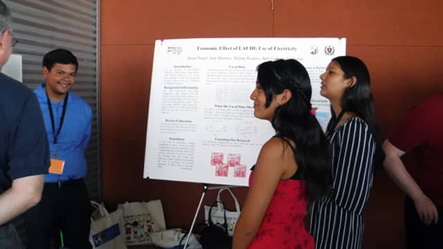 Research Poster, Bell Gardens High School, Bell Gardens, California, USA