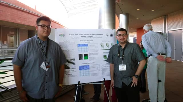 Research Poster, Bell Gardens High School, Bell Gardens, California, USA