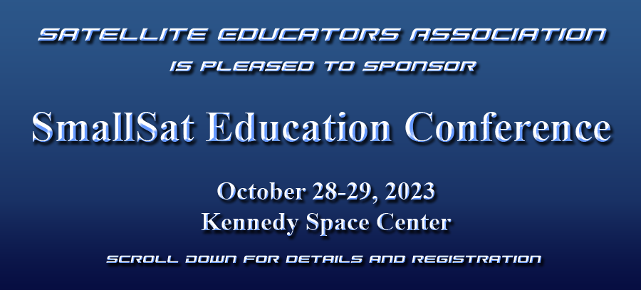 Satellites & Education Conference XXXV